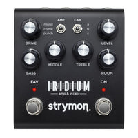 Front view of Strymon Iridium on white background