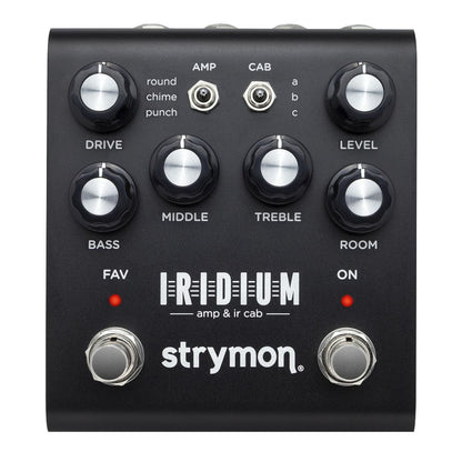 Front view of Strymon Iridium on white background