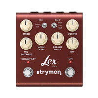 Front view of Strymon Lex on white background