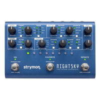 Front view of Strymon NightSky on white background