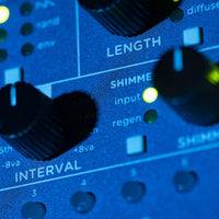 Close up view of Strymon NightSky