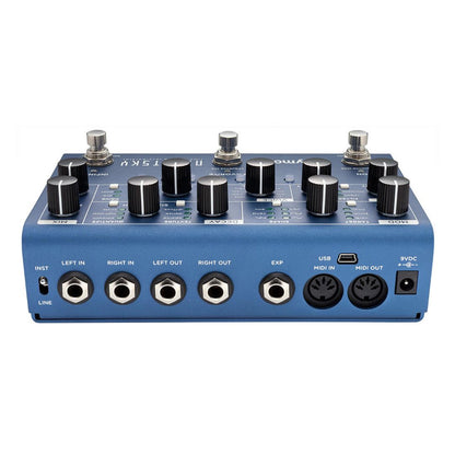Rear view of Strymon NightSky on white background