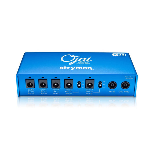 Front view of Strymon Ojai R30 on white background