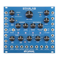 Front view of Strymon StarLab on white background