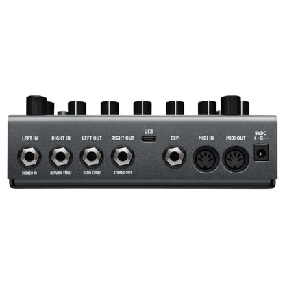 Top ports view of Strymon TimeLine MX Pedal on white background