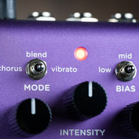 Close up view of Strymon UltraViolet