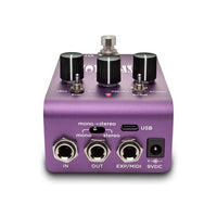 Rear view of Strymon UltraViolet on white background