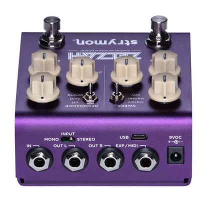 Rear view of Strymon Zelzah on white background