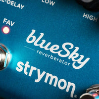 Close up view of Strymon blueSky