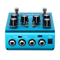 Rear view of Strymon blueSky on white background