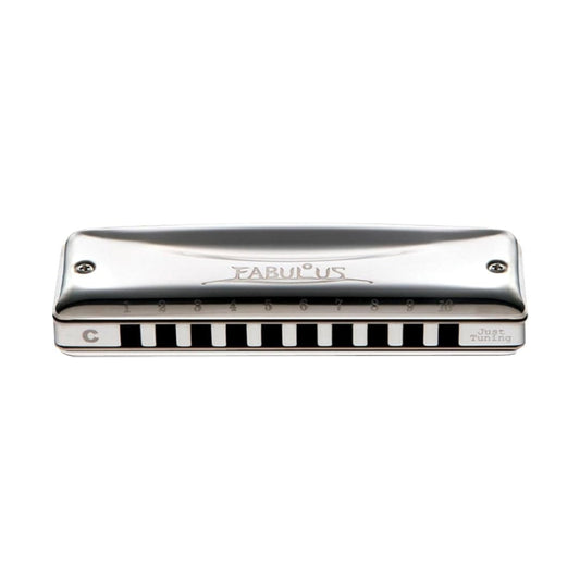Suzuki F-20J Fabulous 10-Hole Just Temperament Harmonica