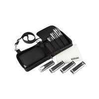 Suzuki M-20-S Manji Harmonica Box (Set of 7)