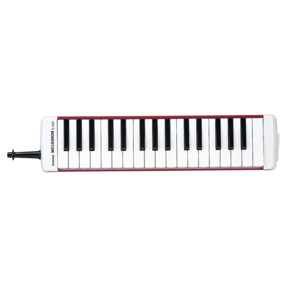 Front view of Suzuki S-32C Soprano Melodion on white background