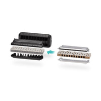 Suzuki SNB-48 Shinobix 12 Hole Chromatic Slide Harmonica Full Set