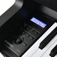 Suzuki VG-88 Upright Digital Piano Console (Black)