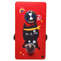 Front view of TONECAT Cosmo Phaser Pedal on white background