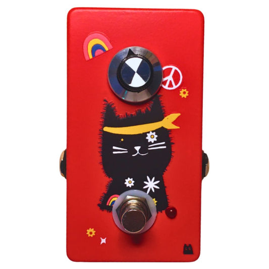 Front view of TONECAT Cosmo Phaser Pedal on white background