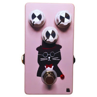 Front view of TONECAT Hugo Overdrive Pedal on white background