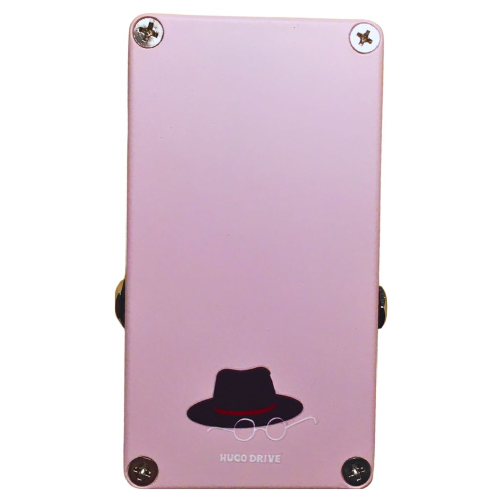 Rear view of TONECAT Hugo Overdrive Pedal on white background