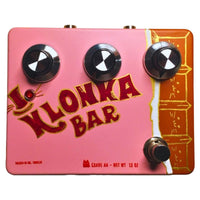 Front view of TONECAT Klonka Bar Overdrive Pedal on white background