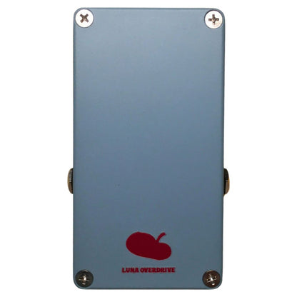 Rear view of TONECAT Luna Overdrive Pedal on white background