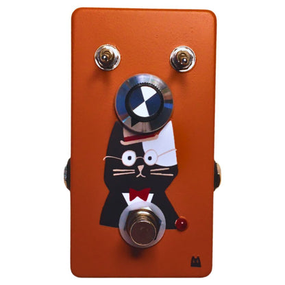 Front view of TONECAT Papa Booster Pedal on white background