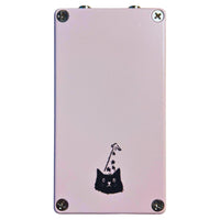 Rear view of TONECAT PurrMancer Vintage Analog Chorus Pedal on white background