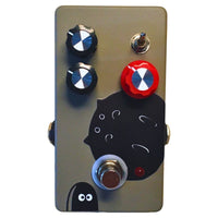 Front view of TONECAT Rat Trap Distortion V2 Pedal on white background