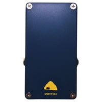 Rear view of TONECAT Ziggy Fuzz Pedal on white background