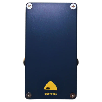 Rear view of TONECAT Ziggy Fuzz Pedal on white background