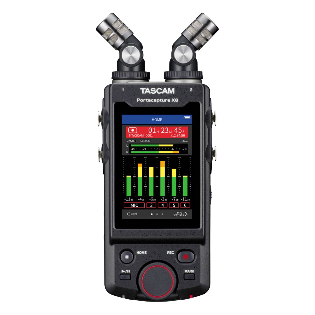Tascam Portacapture X8 High Resolution Portable Recorder