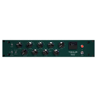 Front view of Tegeler Creme Bus Compressor and Mastering Equalizer on white background