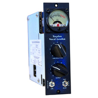 Angled view of Tegeler Vocal Leveler 500 500er Opto Compressor on white Background