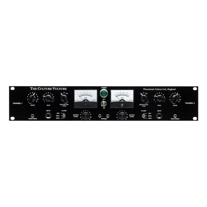 Front panel of rackmount effect with white background