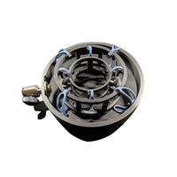 Front view of Tri-Solate USM-3X-1 Universal Shock Mount on white background