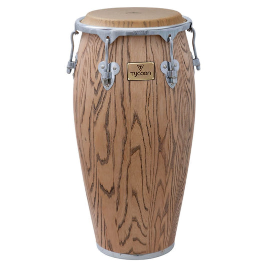 Front view of Tycoon 12 1/2“ Master Grand Series Conga on white background