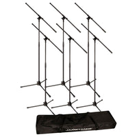 Ultimate Support JS-MCFB6PK Tripod Mic Stands (6-Pack)