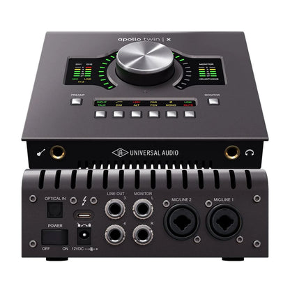 Universal Audio Apollo Twin X QUAD Thunderbolt 3 Audio Interface Heritage Edition