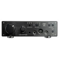 Front view of Violectric DHA V590² Headphone Amplifier on white background