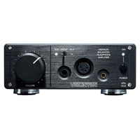 Front view of Violectric HPA V222 Headphone Amplifier on white background
