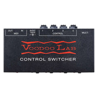 Top view of Voodoo Lab Control Switcher on white background