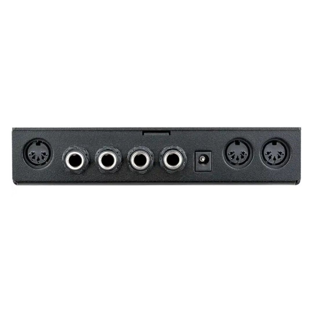 Rear view of Voodoo Lab Control Switcher on white background