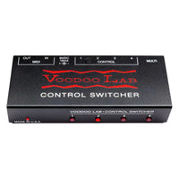 Angled top view of Voodoo Lab Control Switcher on white background