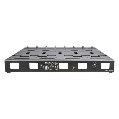 Front view of Voodoo Lab Dingbat PX Pedalboard on white background