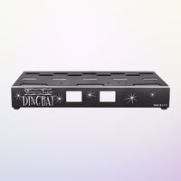 Front view of Voodoo Lab Dingbat Small-EX on purple background