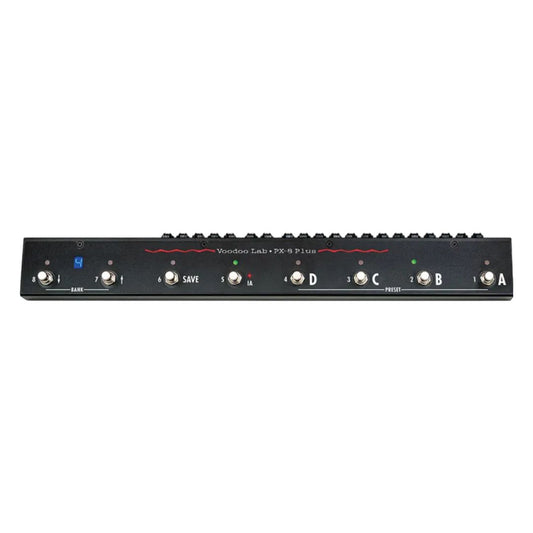 Top view of Voodoo Lab PX-8 PLUS on white background