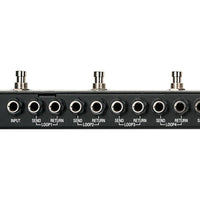 Close up view of rear of Voodoo Lab PX-8 PLUS on white background