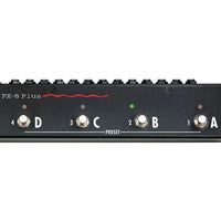 Close up view of top of Voodoo Lab PX-8 PLUS on white background