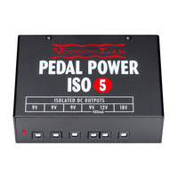 Top view of Voodoo Lab Pedal Power ISO-5 on white background