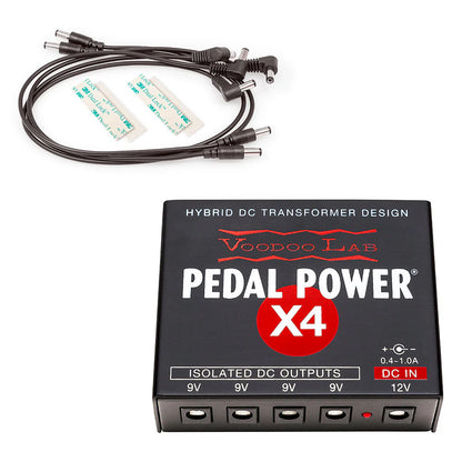 Voodoo Lab Pedal Power X4 – DeathCloud Voodoo Lab Pedal Power X4 – DeathCloud